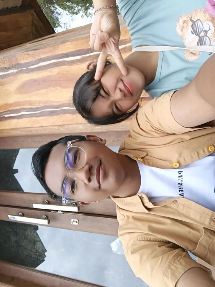 Coco dan Oki melali pertama bersama
